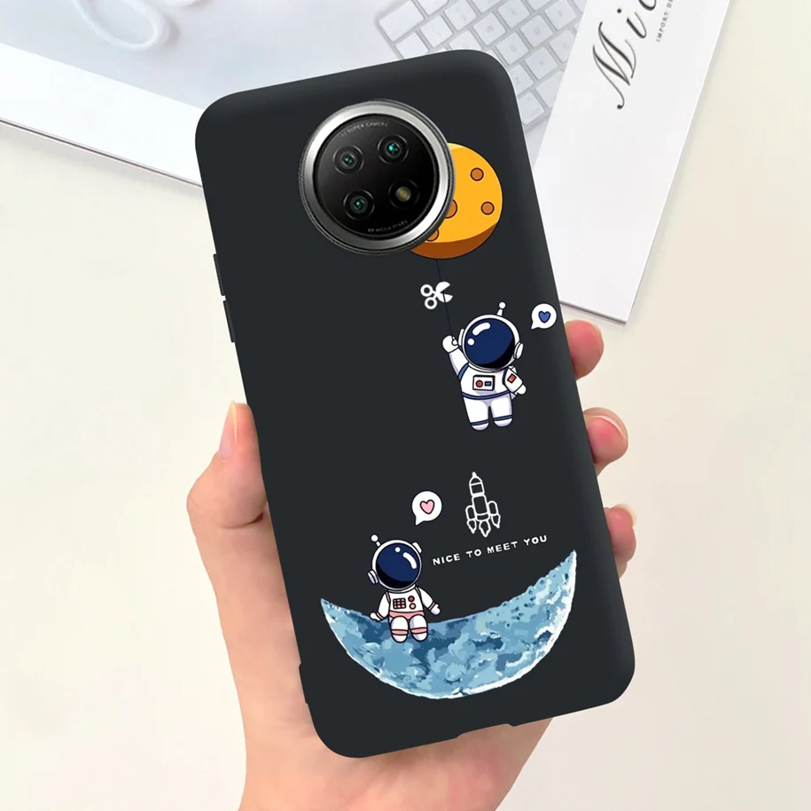 For Xiaomi Redmi Note 9T Case Fashion Marble Moon Soft Silicone Back Cover For Redmi Note 9 5G Phone Case For Redmi Note9T Funda