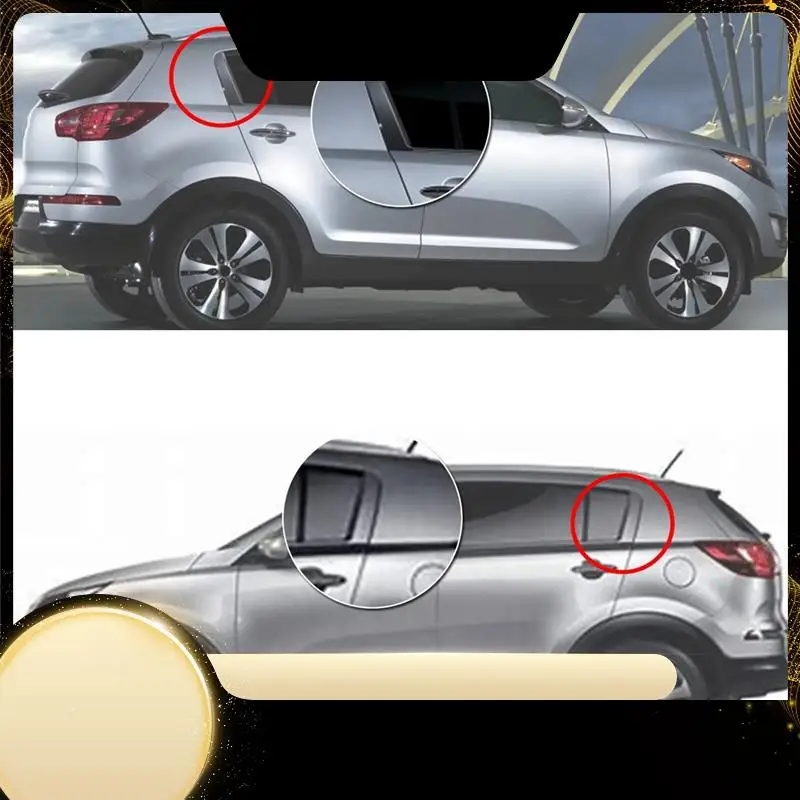 

1 пара задних дверей C, крышка стойки 83270-3W000 832803W000 для Kia Sportage 2011-2016, накладка на стойку задней двери-A74F