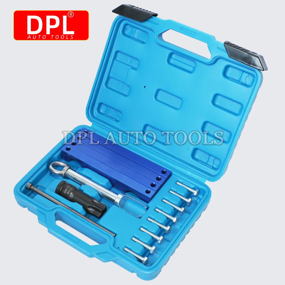 Timing Tool Set Camshaft Timing Alignment Tools For Mercedes Benz M157 M276  M278 with T100 and Injector Removal Puller Tool
