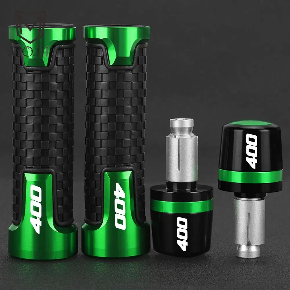 

Motorcycle For KAWASAKI NINJA400/400R 2018-2020 2019 2020 2021 2022 2023 2024 NINJA 400 7/8" 22MM Handlebar Grips Cap End Plugs