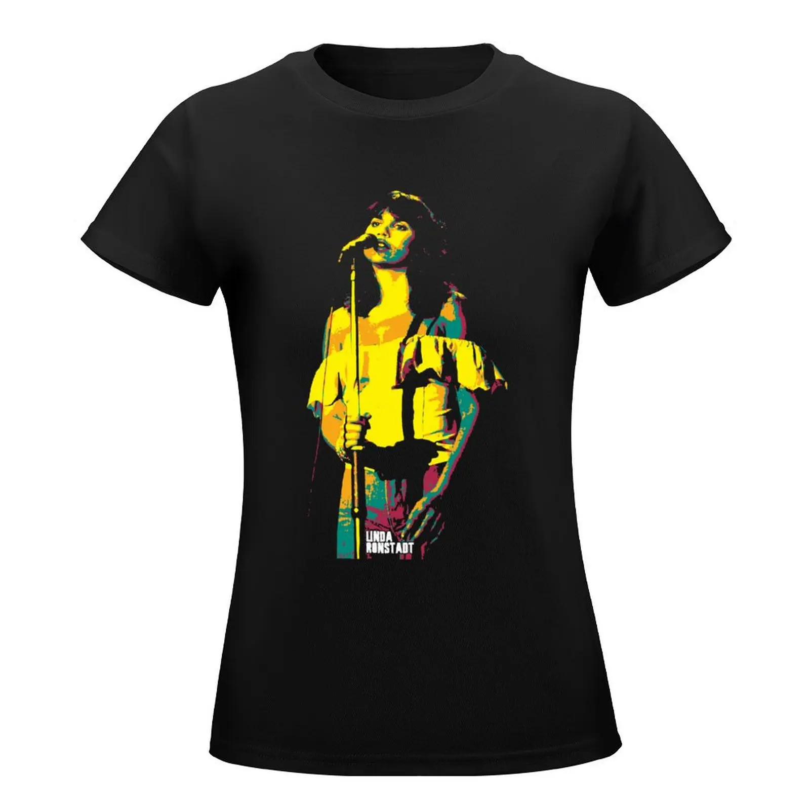 Linda Ronstadt. Linda Maria Ronstadt. T-Shirt funnys plain new edition korean Women's clothes