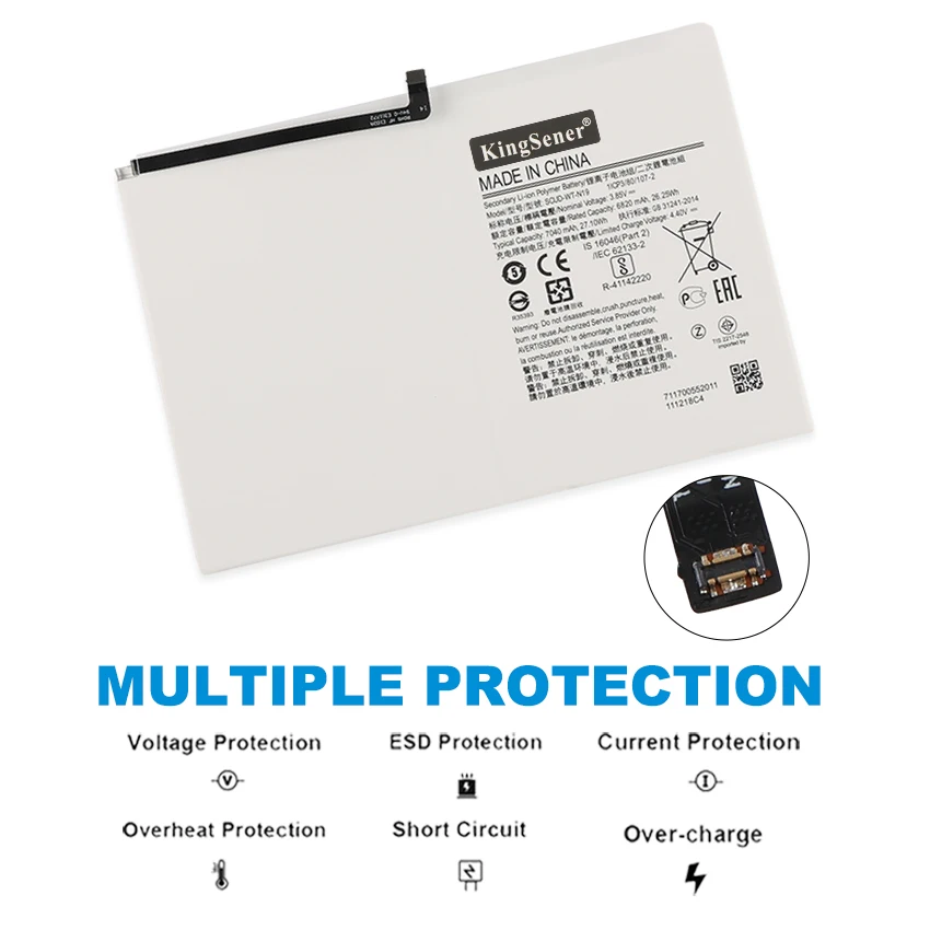 KingSener SCUD-WT-N19 Tablet Battery For Samsung Galaxy Tab A7 10.4 2020 10.4\