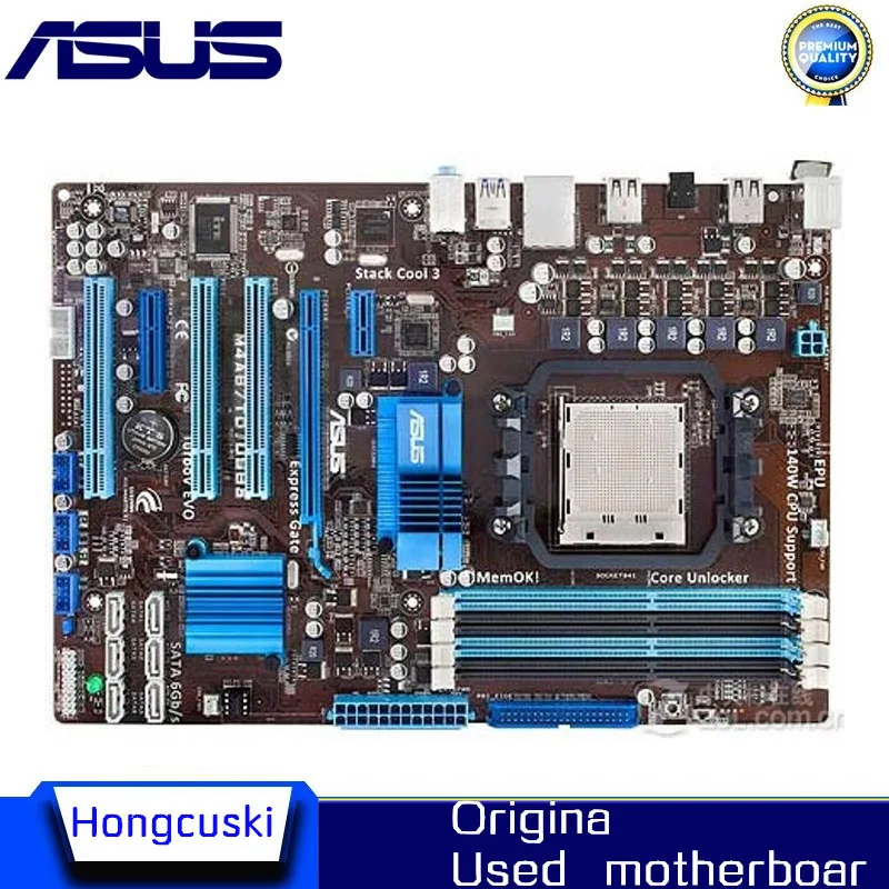 

Для Asus M4A87TD/USB3 настольная материнская плата 870 Socket AM3 DDR3 оригинальная б/у материнская плата