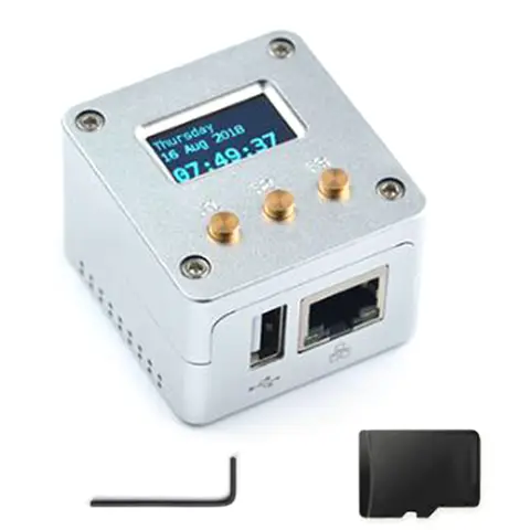 핫 세일 NanoPi OLED 디스플레이 + 금속 케이스 키트 오픈 소스 H3 개발 보드 512MB DDR3 RAM Openwrt Armbian