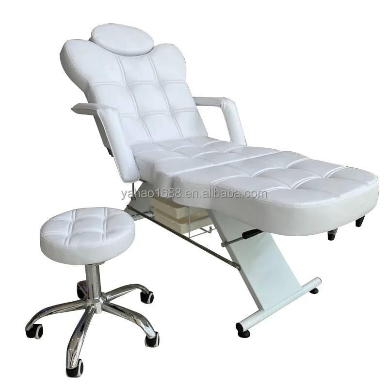 

Multifunctional Folding Lifting Beauty Bed Manicure Tattoo Chair Customized Facial Massage Table