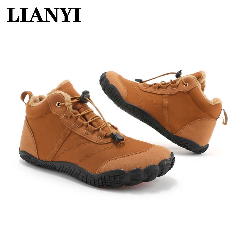 

LIANYI новая теплая хлопковая повседневная обувь, зимняя уличная утолщенная мужская повседневная модная спортивная обувь, женские зимние ботинки на мягкой подошве