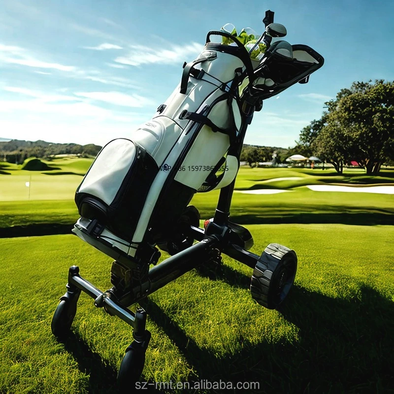 

Electric Golf Trolley Push-Pull Cart Caddy