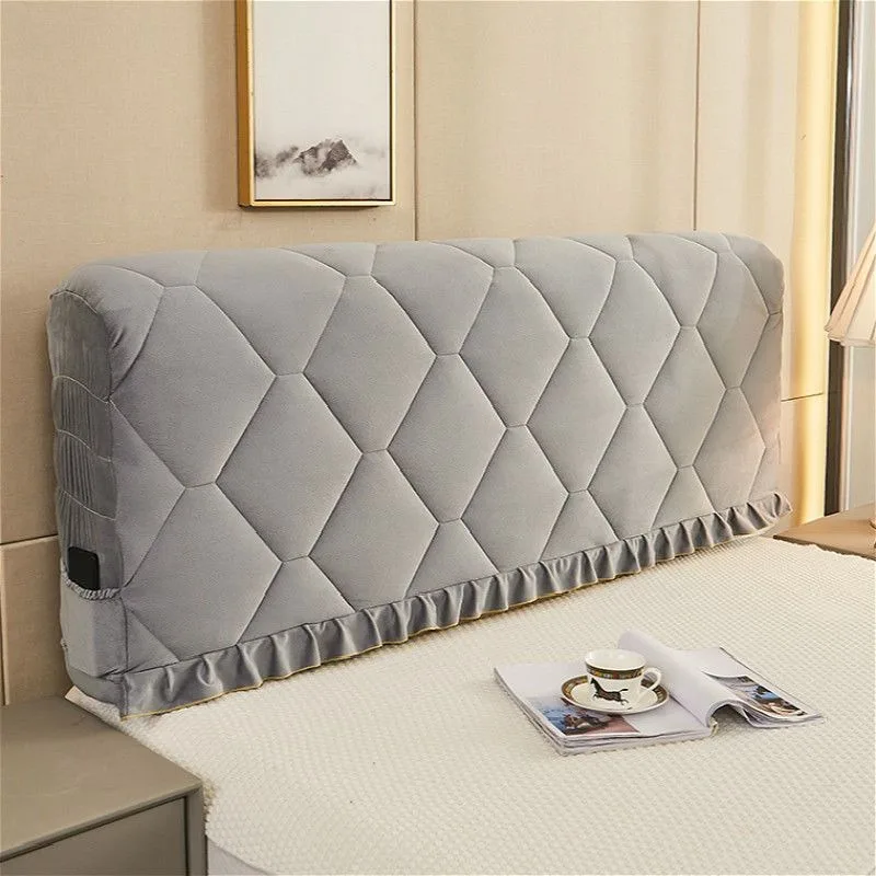 

All-inclusive fabric headboard cover soft package headboard cover simple modern European dust cover crash head protection cover