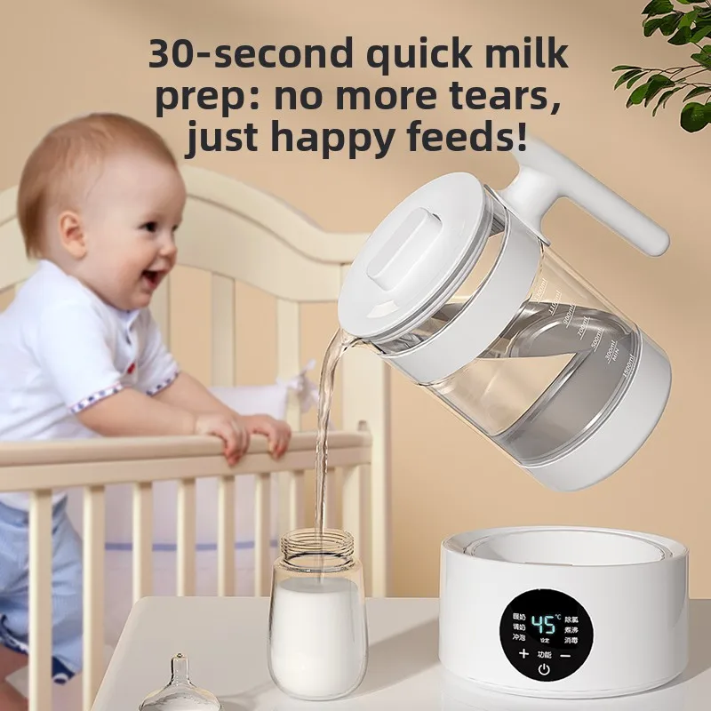 

Constant Temperature Milk Adjuster, Hot Water Baby Milk Warmer Household Automatic Milk Brewing Machine, Special Kettle