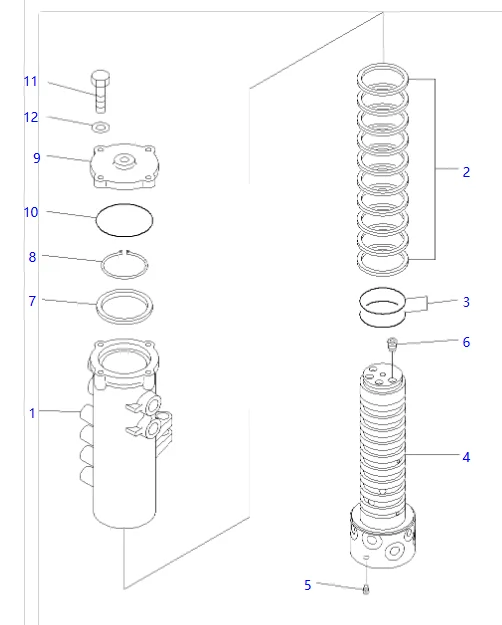 703-08-23211 7030823211 SWIVEL JOINT ASS'Y FOR KOMATSU EXCAVATOR  PC40MR-1 PC40MR-2 PC45MR-3 PC45MR-1 PC45MRX-1 PC50MR-2  PC55MR