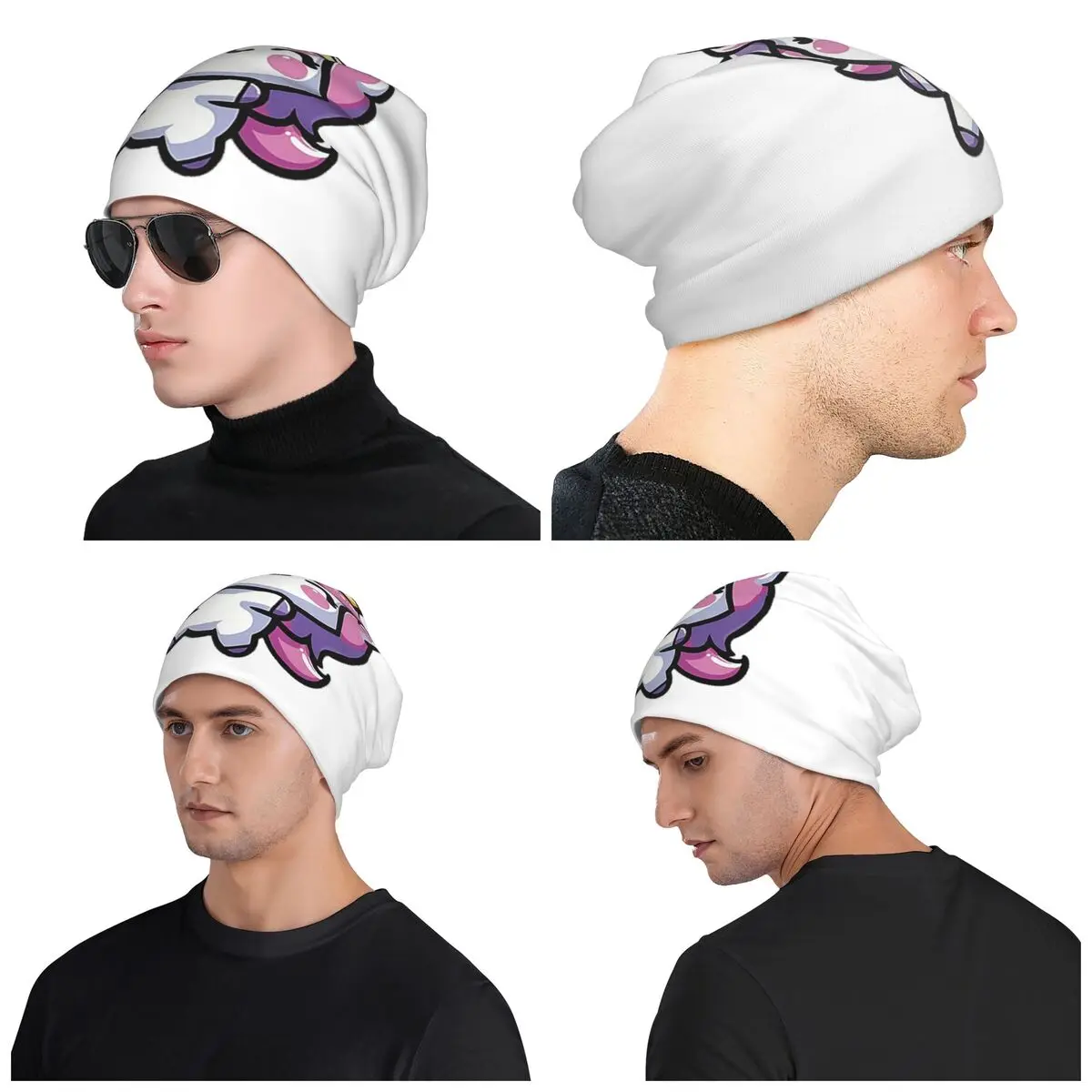 

Adorable Kawaii Unicorn Unisex Adult Beanies Caps Knitted Bonnet Hat Warm Hip Hop Autumn Winter Outdoor Skullies Hats