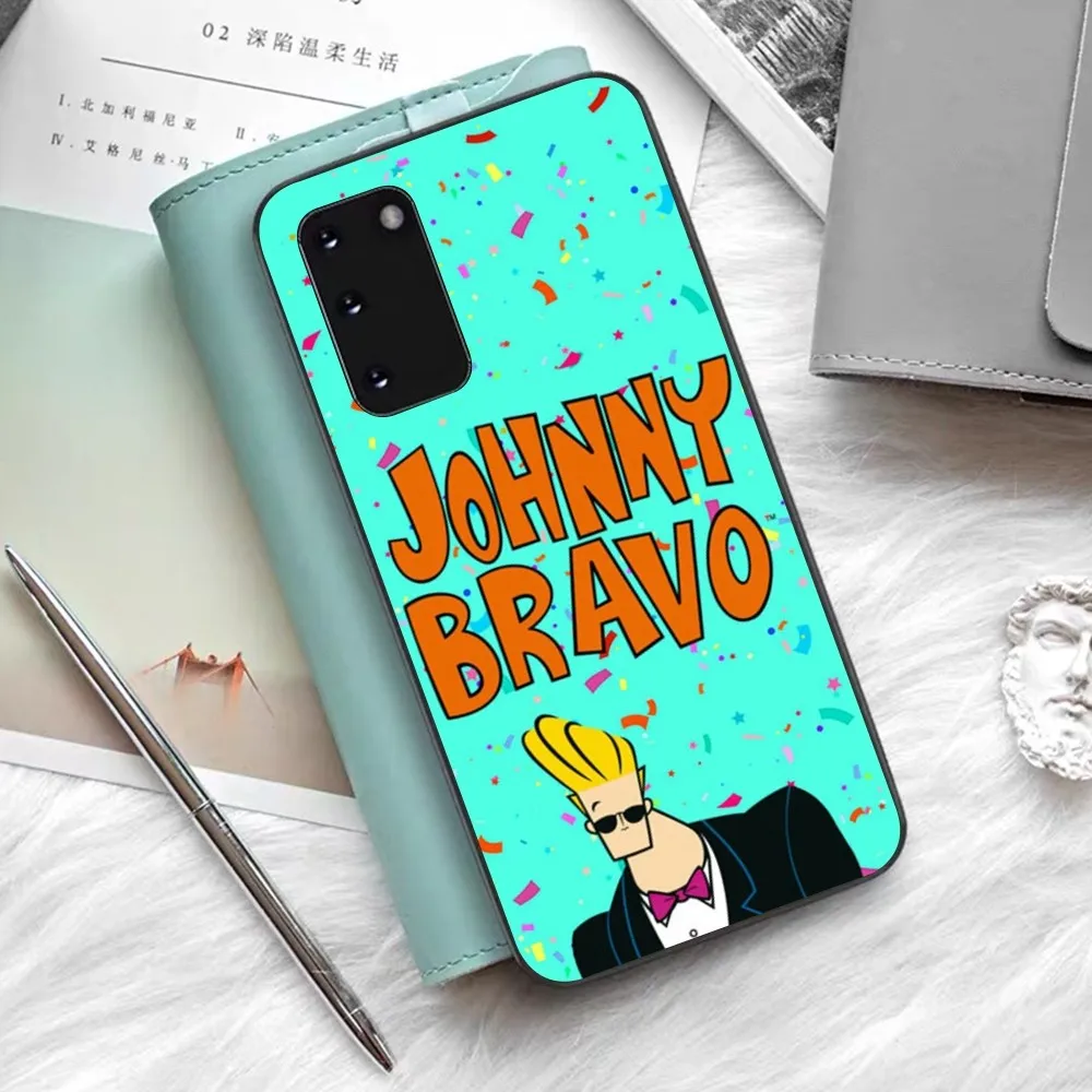 J-Johnny Bravo Phone Case For Samsung S 9 10 20 21 22 23 30 23plus lite Ultra FE S10lite Fundas