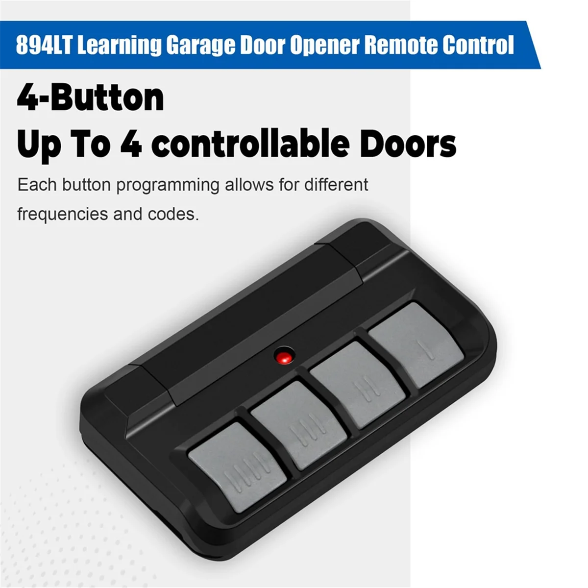 N36R_DURABLE 2Pack 894LT Door Opener Remote Replaces 811LM 61LM for LiftMaster