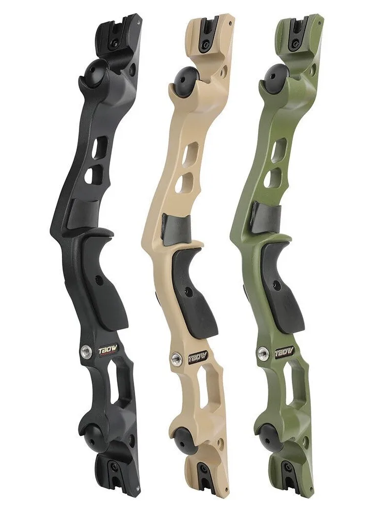 3 kleuren 19 "ILF Recurve Boog Riser Rechterhand Aluminium Takedown Handvat Amerikaanse Jacht Boogschieten - afbeelding 2