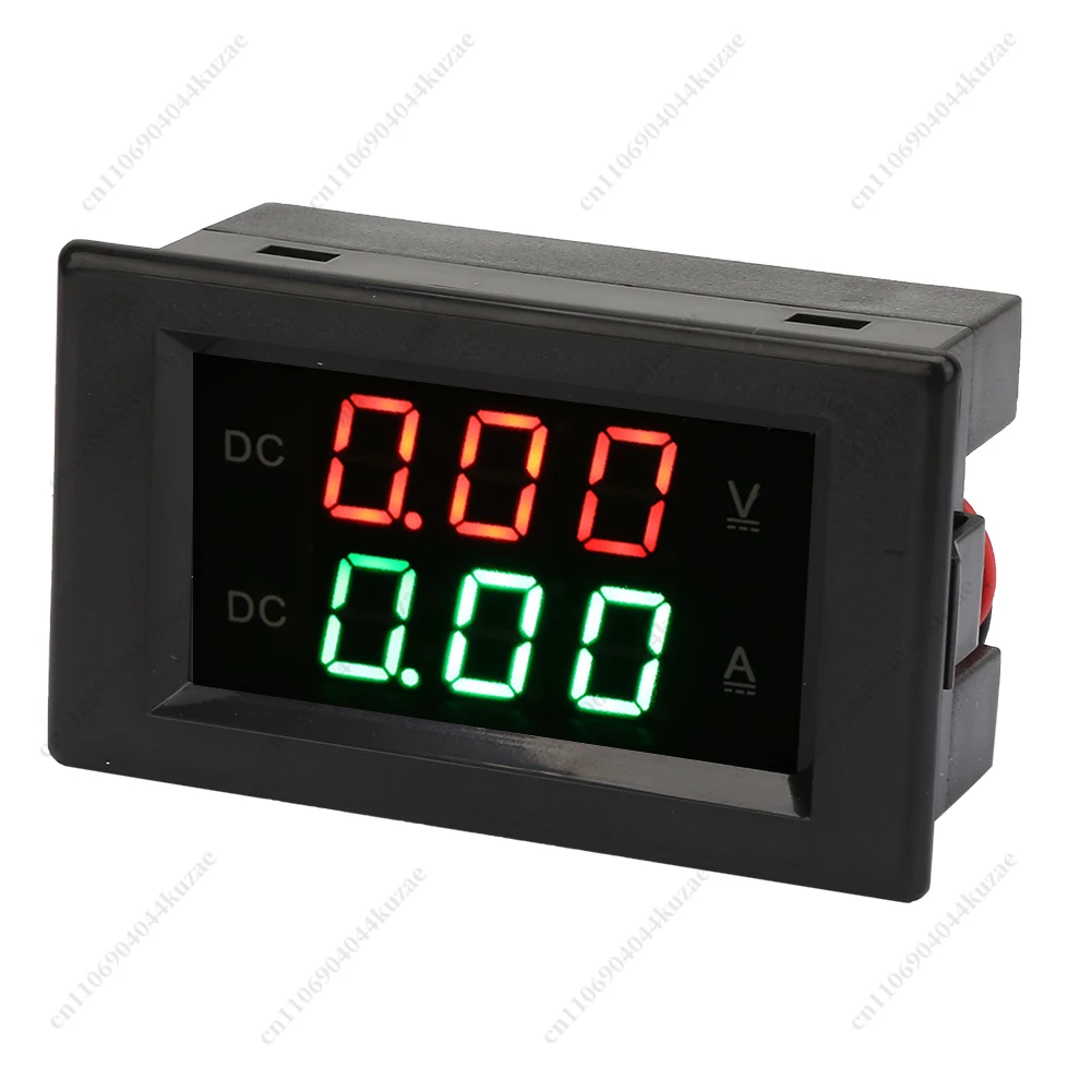 DC 0-100V 20A Dual Display Voltage Current Meter