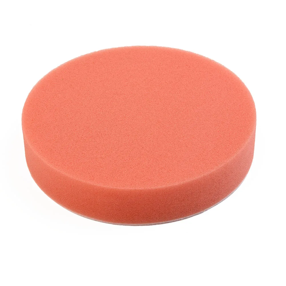 For Car Polisher Accessories 20pcs Flat Sponge Polishing Buffing For Pads 125mm 5 Inch for Waxing and Cleansing