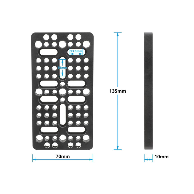 CAMVATE Universal Multi-Purpose Mounting Cheese Plate Camera Platform With 1/4\