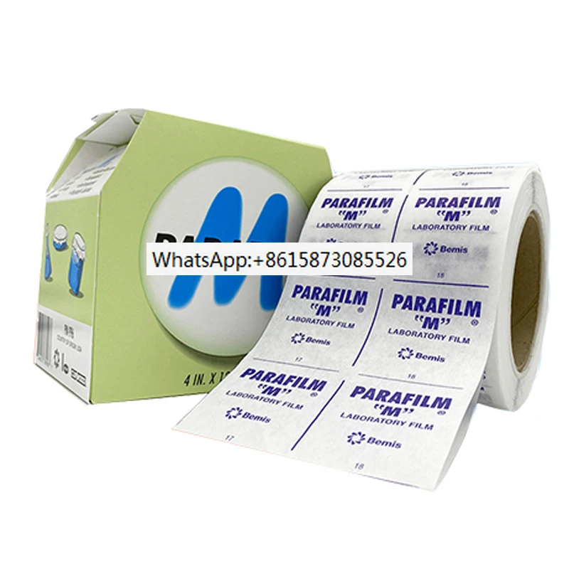 

Parafilm M Laboratory Film Dish PM996 Petri Dish Tape Liquor Perfume Film Volatile Sealing Film Semi-Transparent,4IN. X 125FT.