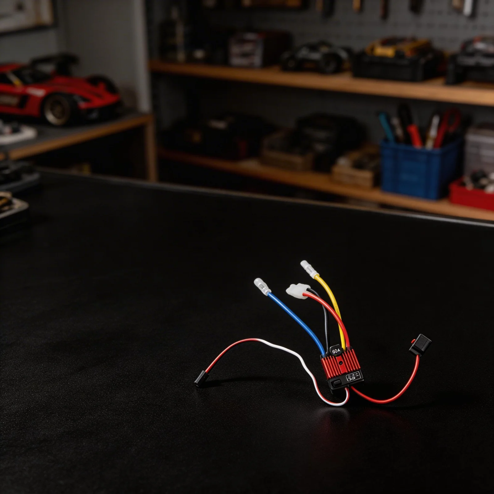 60A 360A Brushed For ESC Controller 6-12V For 1/10 RC Car Boat Tank With Forward Brake Reverse And For Jumper Cap Programming