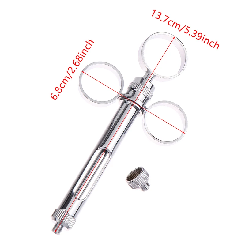 Dental Stainless Syringe Anesthesia Aspirating Syringe Dentist Injector Tool Dentistry Surgical Instrument Oral Material Tools