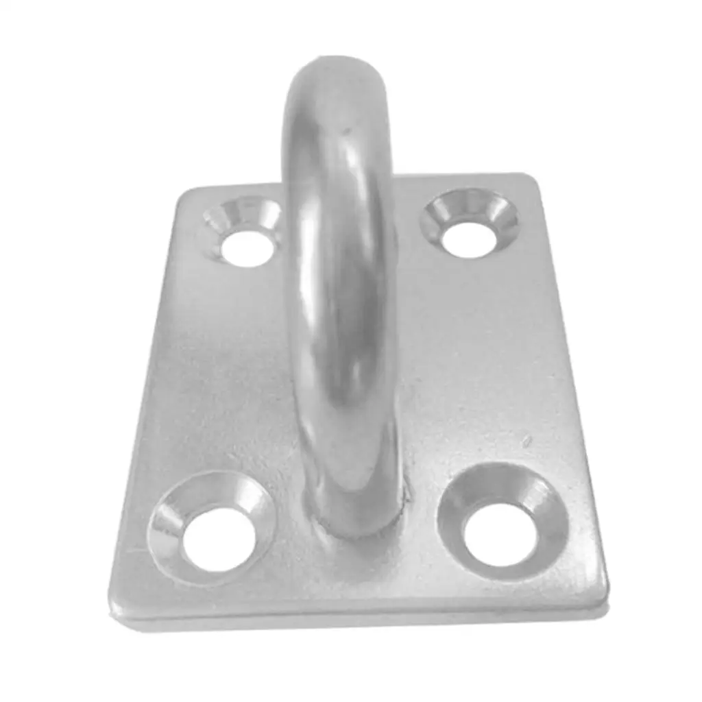 M5 M6 M8 Pad Eyes -Marine Rigging 316 Stainless Steel Pad Eye Hook image 4