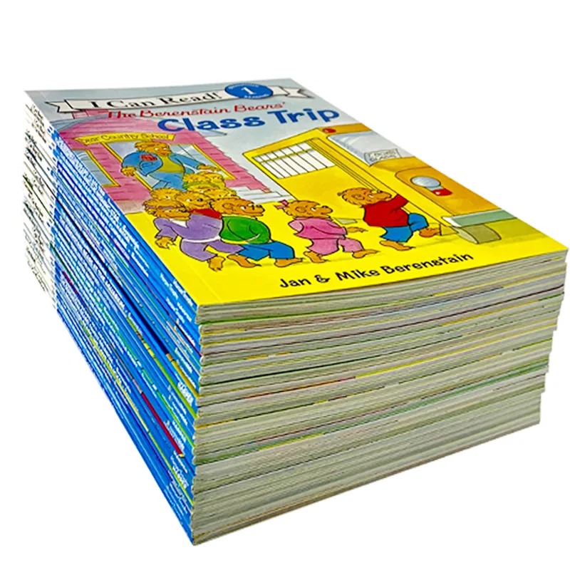 Imagem -05 - Inglês Story Picture Book eu Posso Ler Phonics os Ursos Berenstain Ajuda as Crianças Ser Leitor Brinquedo Educação Infantil 34 Pcs Set