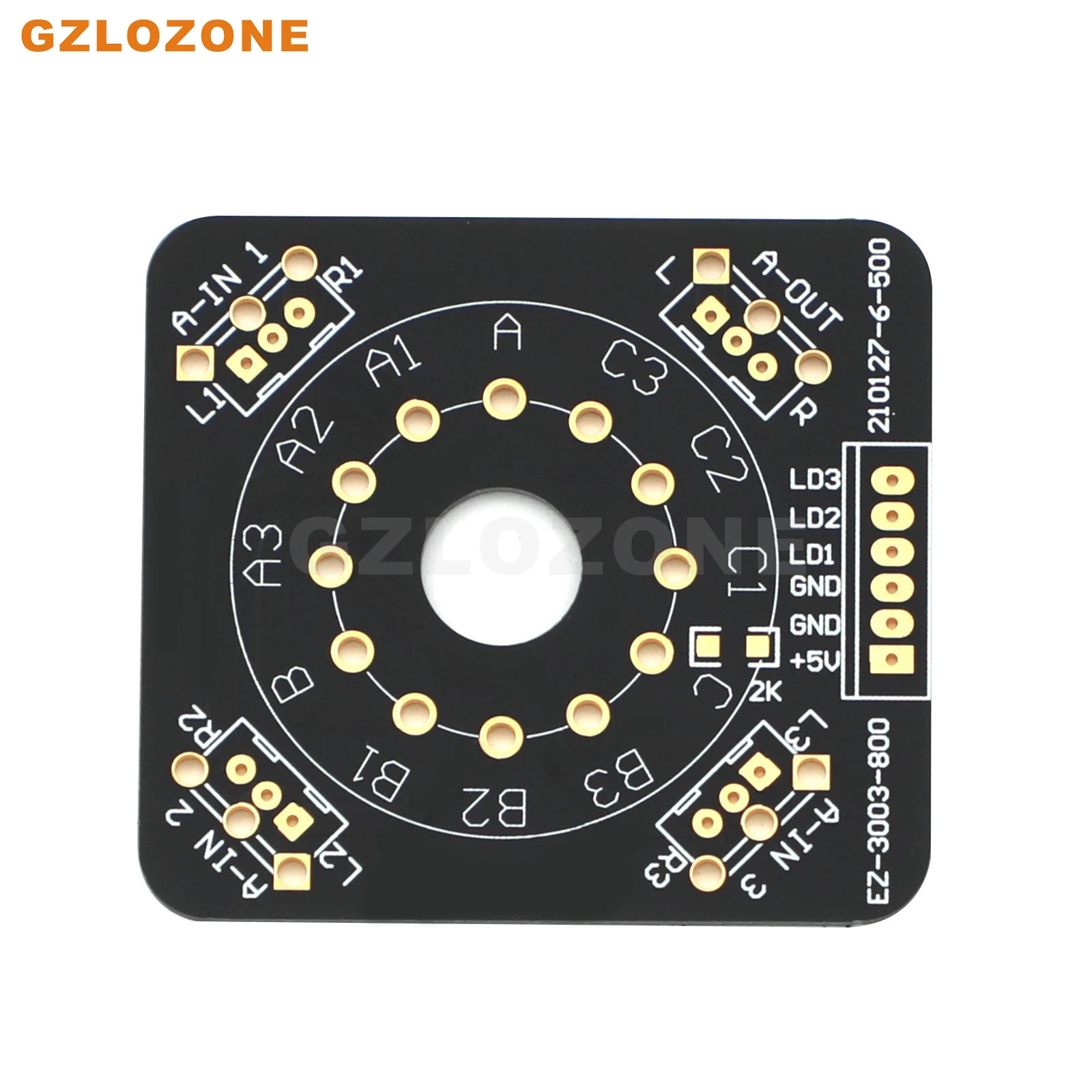 

EZ-3003-800/EZ-3004-800 3 or 4 Ways Rotary switch Signal source Selector Rotary Adjust switch Bare PCB