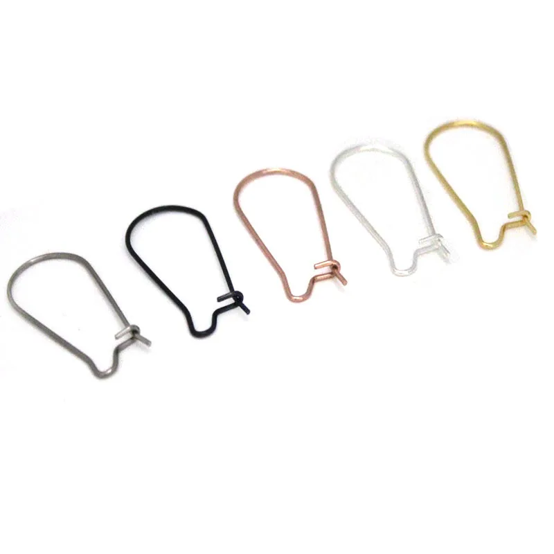 

50pcs 316 Stainless Steel Earring Hooks Hypo Allergenic Earrings Clasp Ear Wires For Jewelry Making DIY Handcrafted Accessories