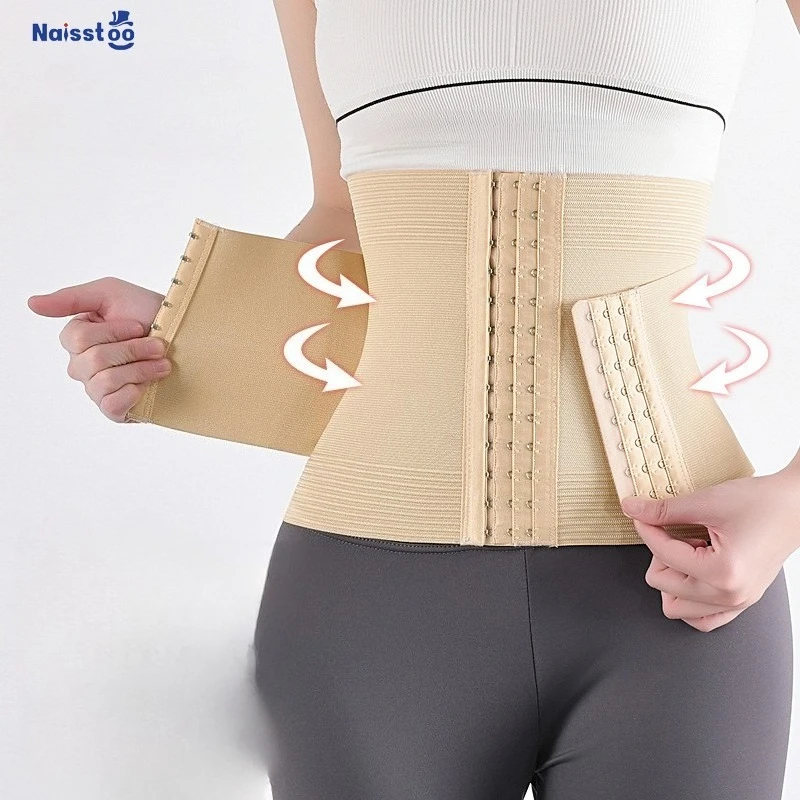 

Naisstoo Waist Trainer Belt Body Shaper Tummy Control Slimming Belt Waist Support Belt Everyday Wear
