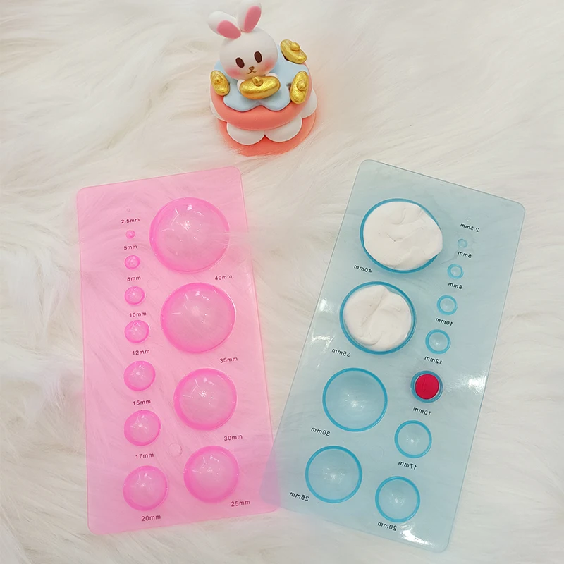 Pottery Ceramic Clay Flowers colour modulation Measure taking device Semicircle DIY Quilling Paper Deluxe Quilled Create Tool