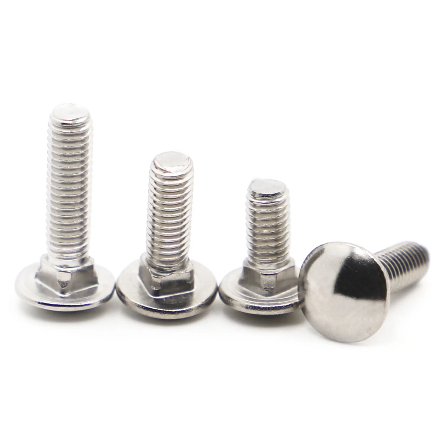 

GB12 DIN603 M4 M5 M6 M8 M10 M12 304 Stainless Steel Truss Round Head Square Neck Carriage Screw Coach Bolt for Shelf Desk