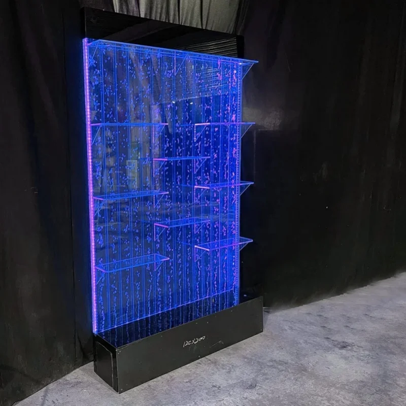 

custom.Hotel Home Decoration Adopts Customized Indoor LED Acrylic Panel Dancing Bubble Wall