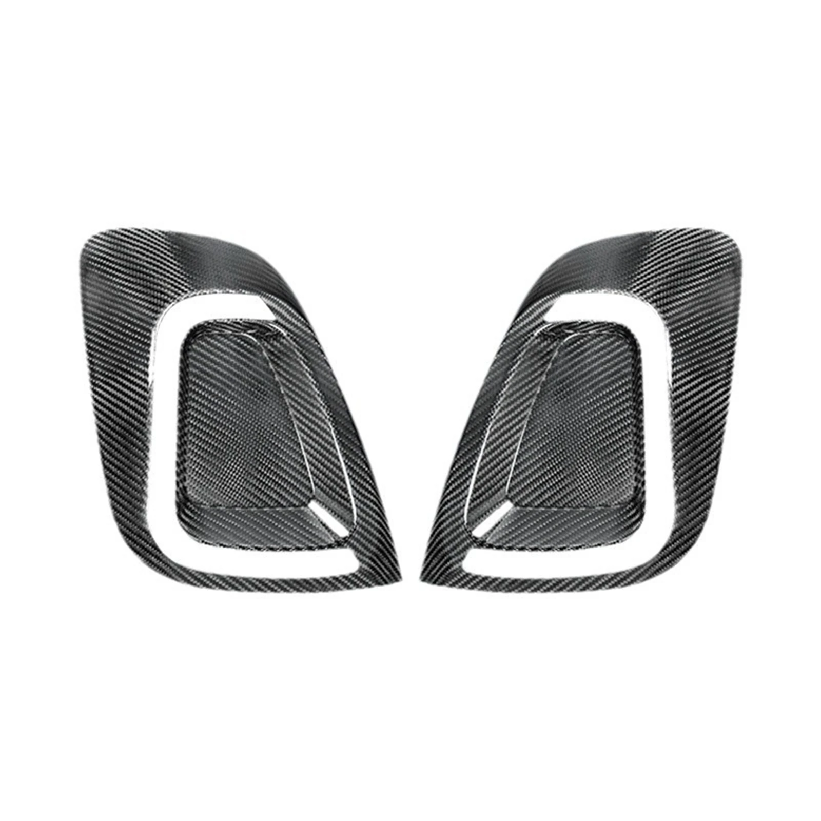 Exterior Rear Light Cover Sticker Taillight Frame Decoration For Fiat 500 Abarth 595 2017-2023