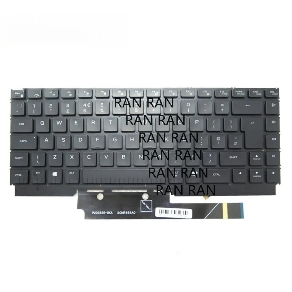 

Laptop Replacement Keyboard For Alienware M15 R5 R6 With RGB Backlit UK