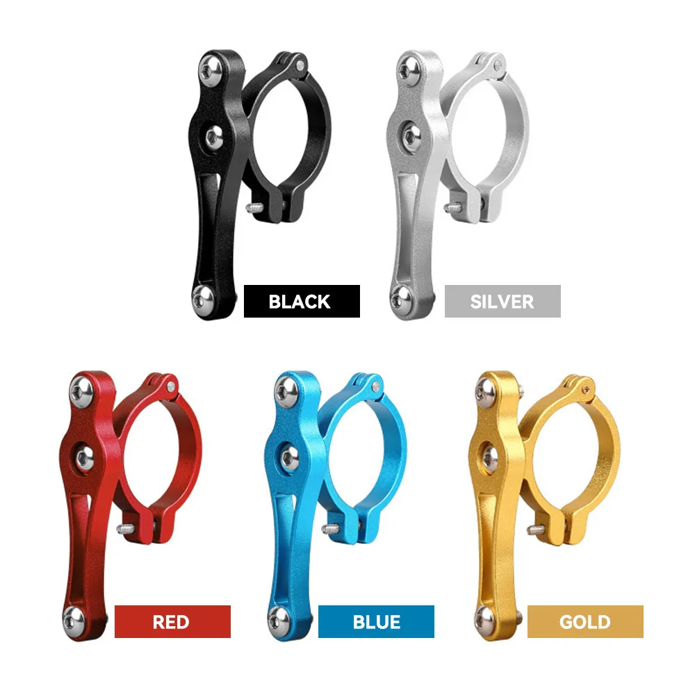 Adjustable Bicycle Bottle Cage Adapter Aluminum Alloy Bike Water Bottle Cage Holder Mount Adapter