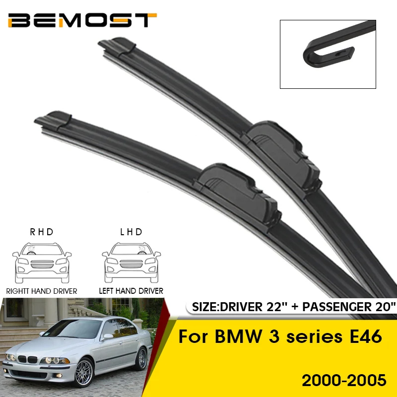 Car Wiper Blades For BMW 3 series E46 2000-2005 Windshield Windscreen Front Window Blades 22