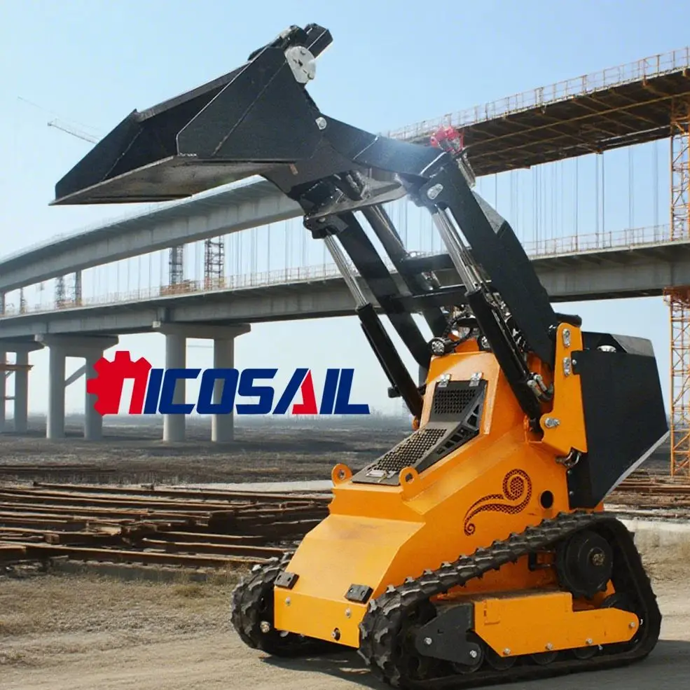 

Indian Small Skid Steer Loader Hot Selling Multifunctional Tools Customized Products Loaders Construction Equipment