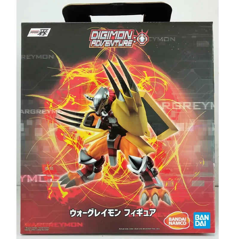 Bandai Genuine Digimon Adventure  Anime Figure War Greymon Action Figure Toys for Boys Girls Kids Christmas Gift Mobel Dolls