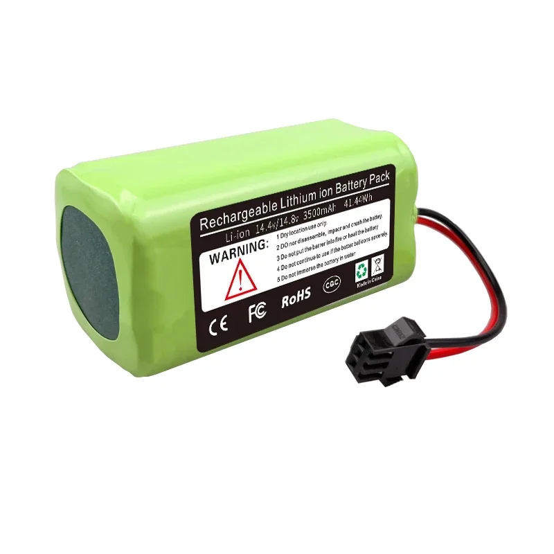 

14.4V 3500mAh Li-ion Battery For eufy RoboVac 15C 15T 25C 30 30C 35C MAX G10 G15 G20 G30 Hybrid Edge Robot Vacuum Cleaner Parts