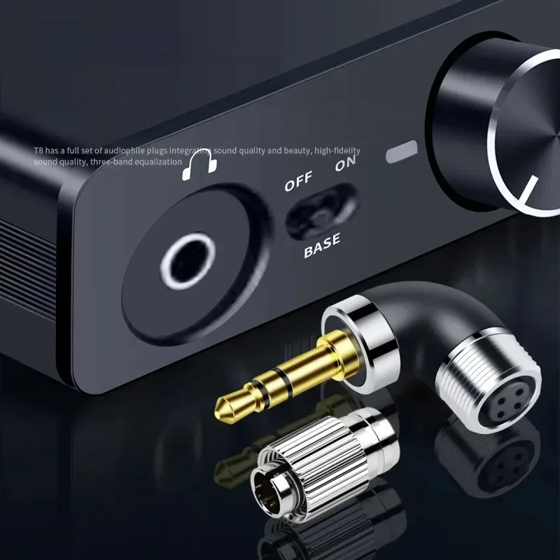 Self-Locking Connector 90 Degree Audio Jacks 2.5 3.5mm 4.4 mm Jack Plug 3 In 1 Multi-Function Connector For HiFi Cable