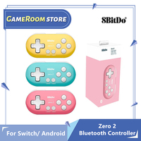 8BitDo Zero 2 Bluetooth Gamepad Switch Controller Compatible for Nintend Switch Windows Android mac OS Mini Game Crontroller