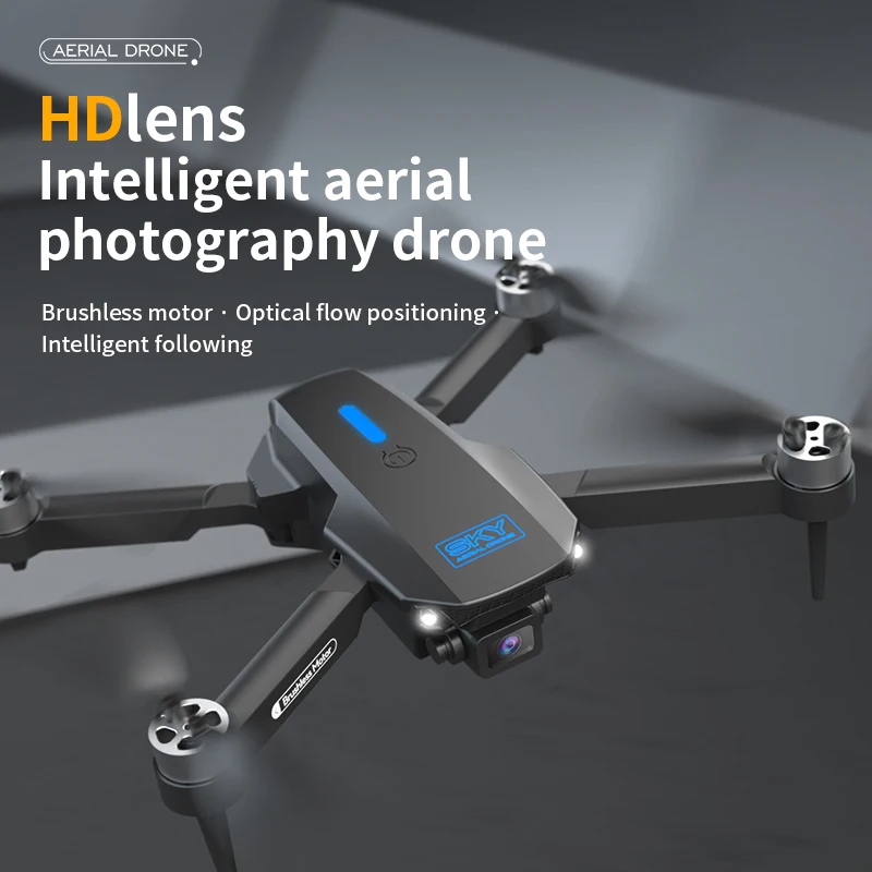 E88 MAX Mini Drone 4K VR Easy Fly Folding Quadcopter With Camera Brushless Optical Flow Positioning WIFI FPV RC Helicopters Toys