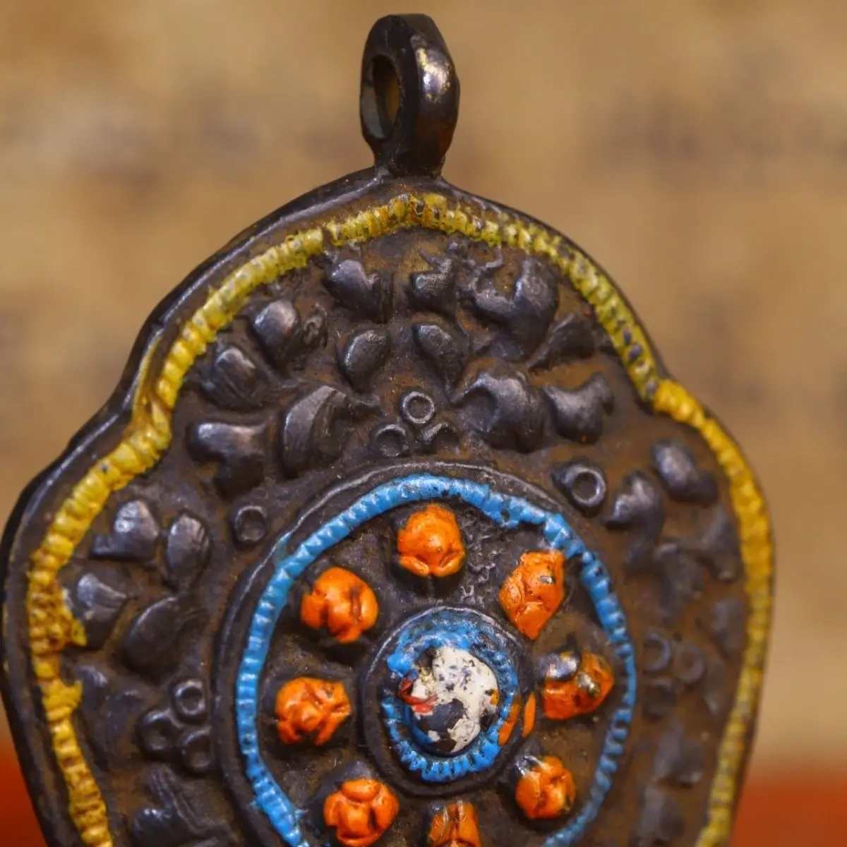 Exquisite tibetan buddhist amulets Statue Sculpture Figurine Home Decoration