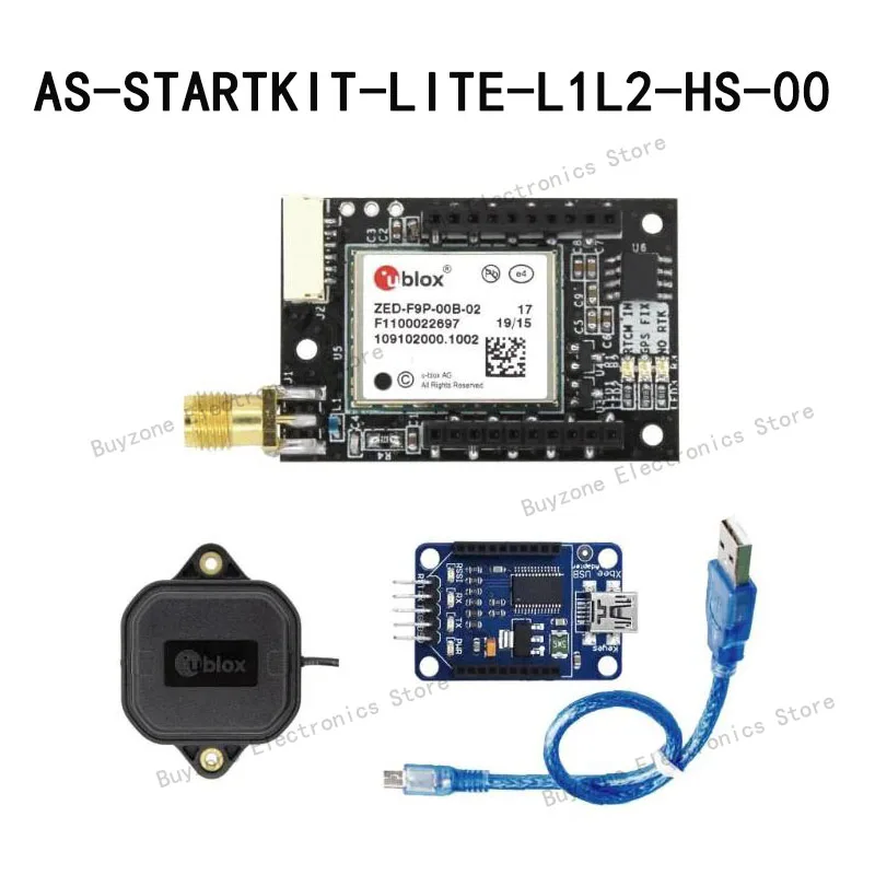 

AS-STARTKIT-LITE-L1L2-HS-00 GNSS / GPS Development Tools simpleRTK2Blite Basic Starter Kit