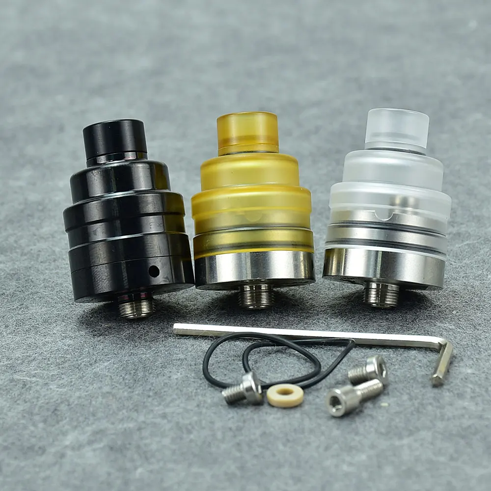 WOLFCOOLVAPE vape rda Duetto Reborn vape RDA tank 316ss 22mm Atomizer rda Atomizer BF atomizer tank for coils & atomizers - gallery image 3