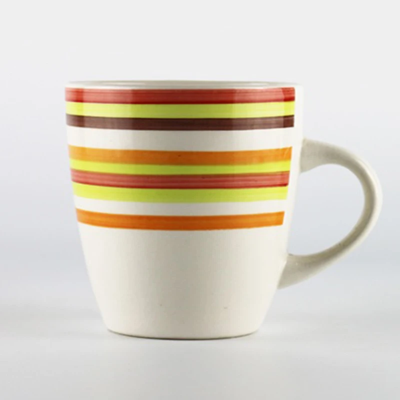 

Color classical ceramic handpainted mugs stoneware mugs