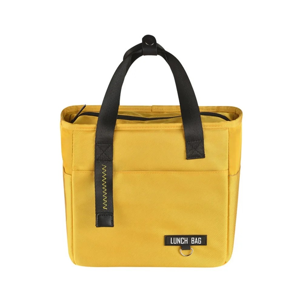 Large Capacity Insulated Lunch Box Zipper Closure Thermal Material Thermal Bag Insulated Design Waterproof