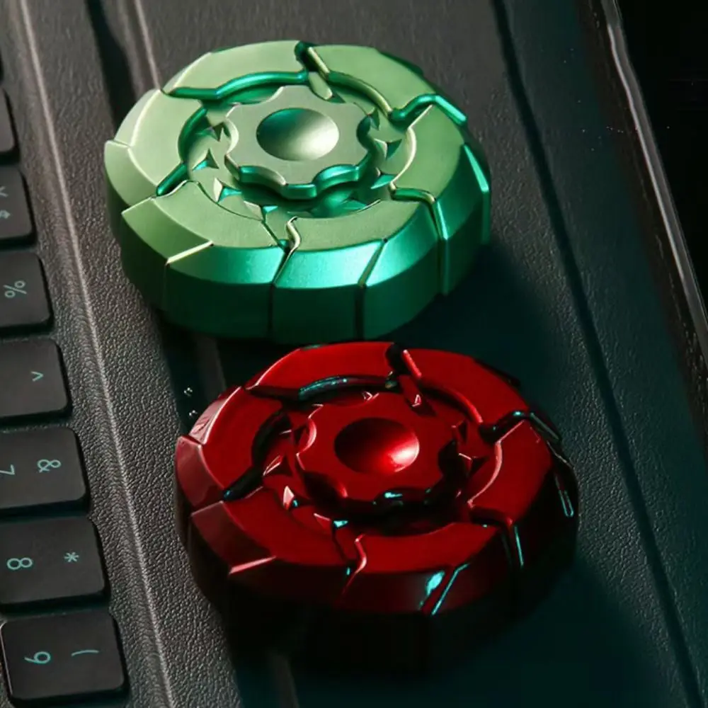 Fidget Spinner lumineux, conception de rotateur, roulement silencieux, pignon du bout des doigts, Gyroscope Durable, jouet cadeaux pour enfants