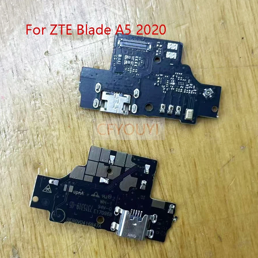 USB Charging Dock Port Flex Cable Repair Part For ZTE Blade A5 2020 Charging Port Board