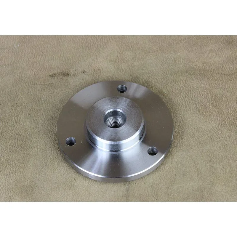 Spindle Thread Chuck Kit 80/100mm Flange Back Plate Base Adaptor Machine Tools